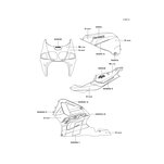 PATTERN,LWR COWLING,L