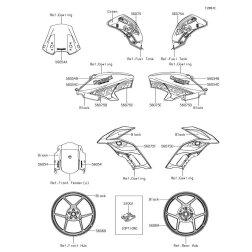 AUFKLEBER VERSYS TANKABD