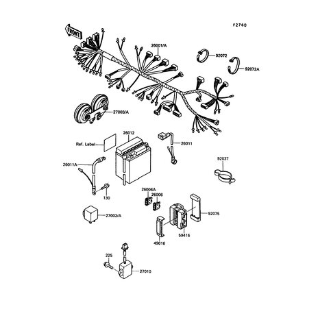 BATTERIE,YB14L-A2,12V