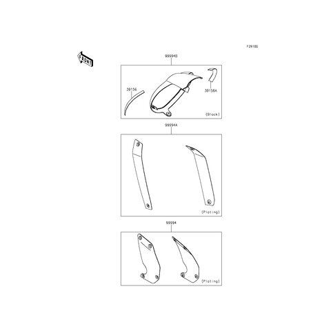 PAD,COWLING,UPP,LH
