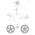 PATTERN,FR WHEEL,BROWN,6X