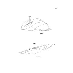 MARK,SEAT COVER,Z750