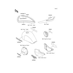 PATTERN,FUEL TANK,LWR