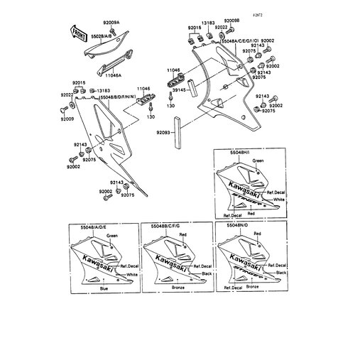 VERKLEIDUNG UNTEN BLA