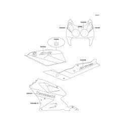 PATTERN,LWR COWLING,L