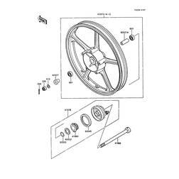 WHEEL-ASSY,FR,GOLD NO