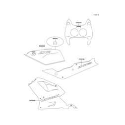 PATTERN,LWR COWLING,R
