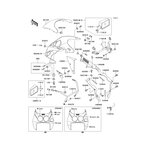 VERKLEIDUNG OBEN GRUE