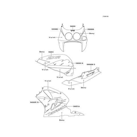 PATTERN,LWR COWLING,L