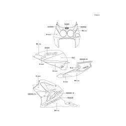 PATTERN,LWR COWLING,R