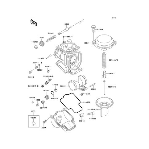 HOLDER,NEEDLE JET