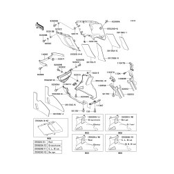 PAD,LWR COWLING,LH