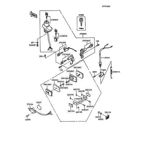 FEDER BREMSLICHTSCHAL
