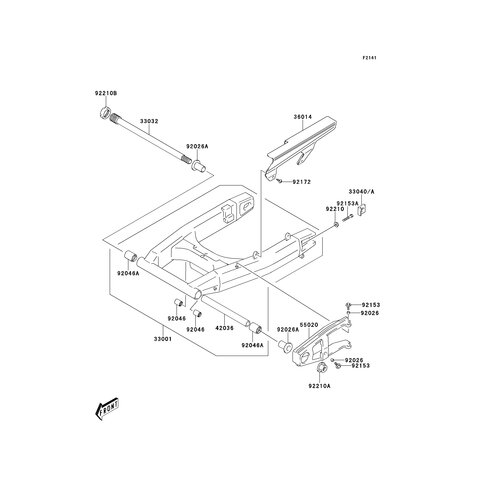 ADJUSTER-CHAIN,LH