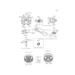 PATTERN,FR WHEEL,SIL,10X1