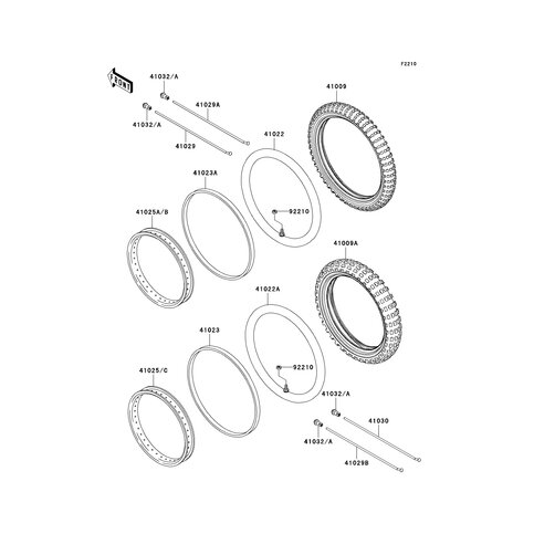 FELGENBAND HINTEN