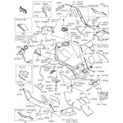 COVER TANK,RH,M.D.BLACK