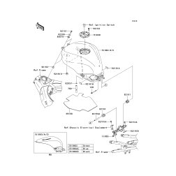 AUFLAGE,BENZINTANK