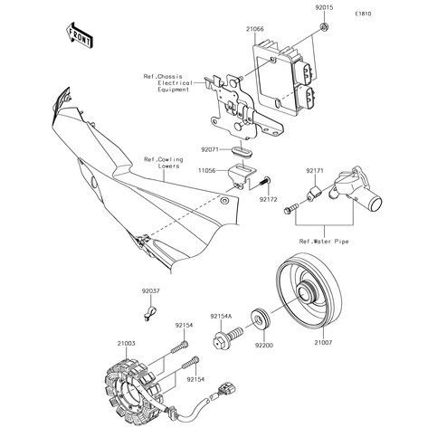 BRACKET,REGULATOR