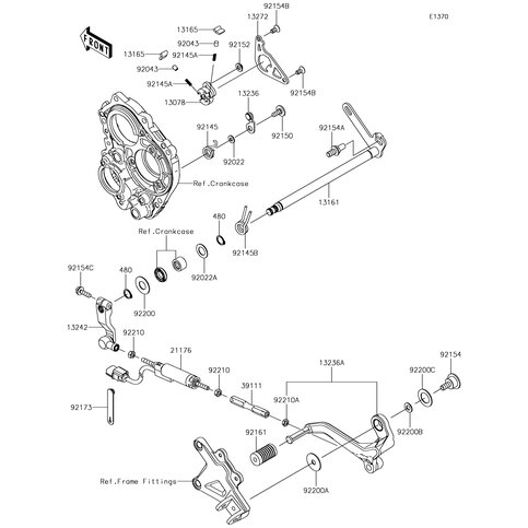 LEVER-COMP,CHANGE PEDAL