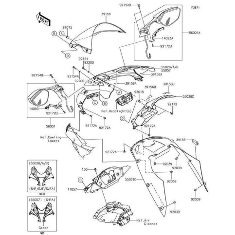 VERKLEIDUNG O, P.B.WHITE