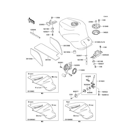 KNOB,FUEL TAP