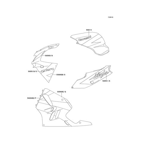 MARK,SIDE COVER,RH,NI