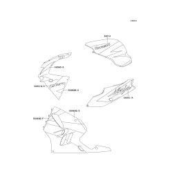 MARK,SIDE COVER,RH,NI