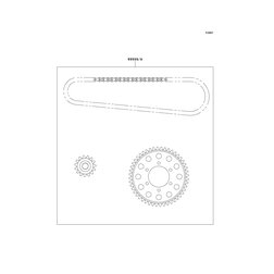 KETTENKIT ZX900B3/B4