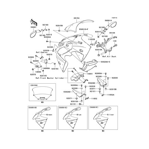 VERKLEIDUNG,KPL,L.GR