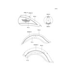 PATTERN,FR FENDER,LH