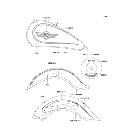 PATTERN,FR FENDER,LH
