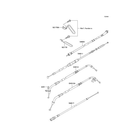 CABLE-THROTTLE,CLOSIN