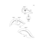 PATTERN,FR FENDER,RR,LH