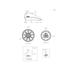 PATTERN,FR WHEEL,GRN,6X17