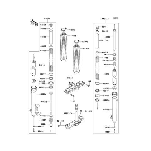 BUCHSE,VORDERGABEL,INNER