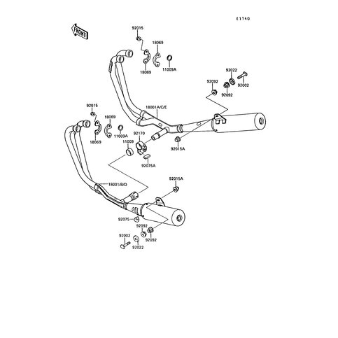 CLAMP,MUFFLER