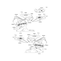 PATTERN,LWR COWLING,CNT,L