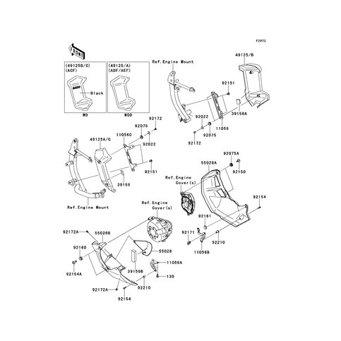 VERKLEIDUNG FILTER FS BLK