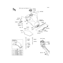 AUFLAGE,BENZINTANK