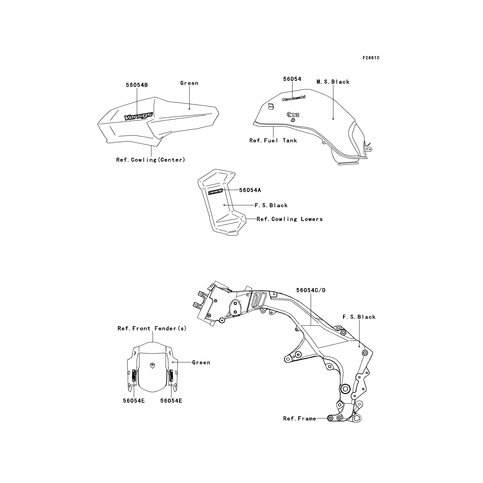 AUFKLEBER KTRC ABS