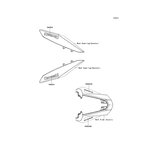 KAWASAKI EMBLEM,VERKLEID