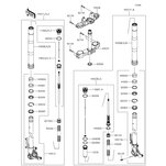 PIPE-FORK INNER,LH,F.S.BL