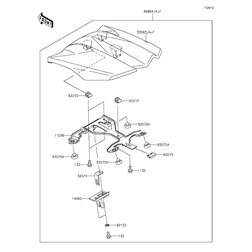 KIT,SINGLE SEAT COVER,M.C