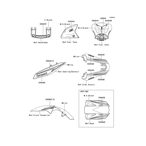 PATTERN,FR FENDER,LH