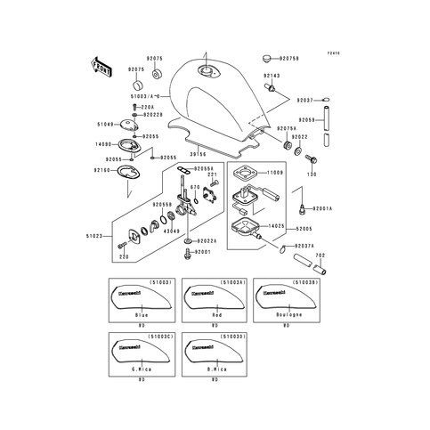 DAMPER,TANK CAP COVER