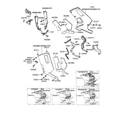 PAD,LWR COWLING,RH,RR
