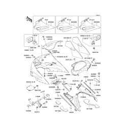 PAD,UPP COWLING,LH