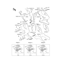 PAD,LWR COWLING,RH,UP