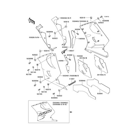 VERKLEID.V,RH,P.G.GRA